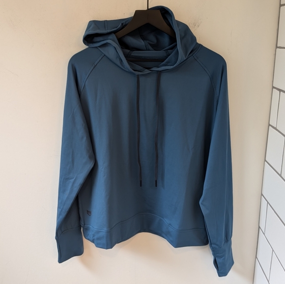 Warroad Women's Blue Butter Hoodie Hockey Athletic Size Large - Picture 2 of 10